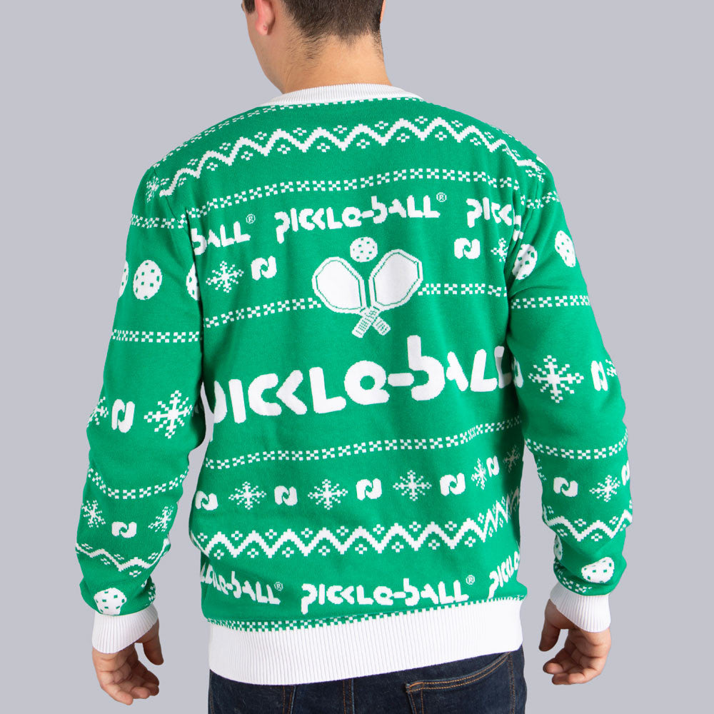 Heritage Pickle-ball Holiday Sweater | Pickleball Sports