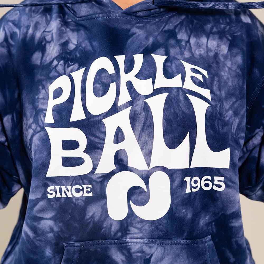 Heritage Pickle-ball Groovy Hoodie | Pickleball Sports
