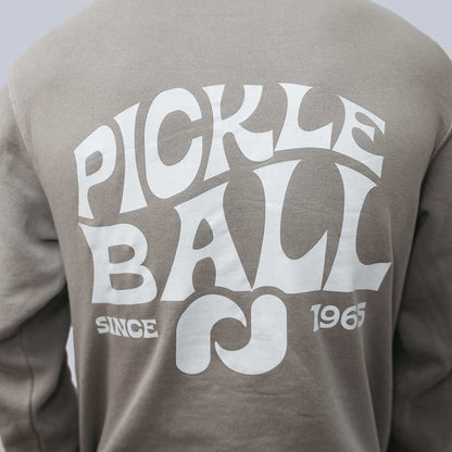 Heritage Pickle-ball Groovy Hoodie | Pickleball Sports