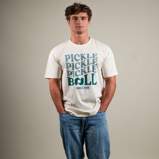 Heritage Pickle Pickle Pickle-Ball Tee - Unisex | Pickleball Sports