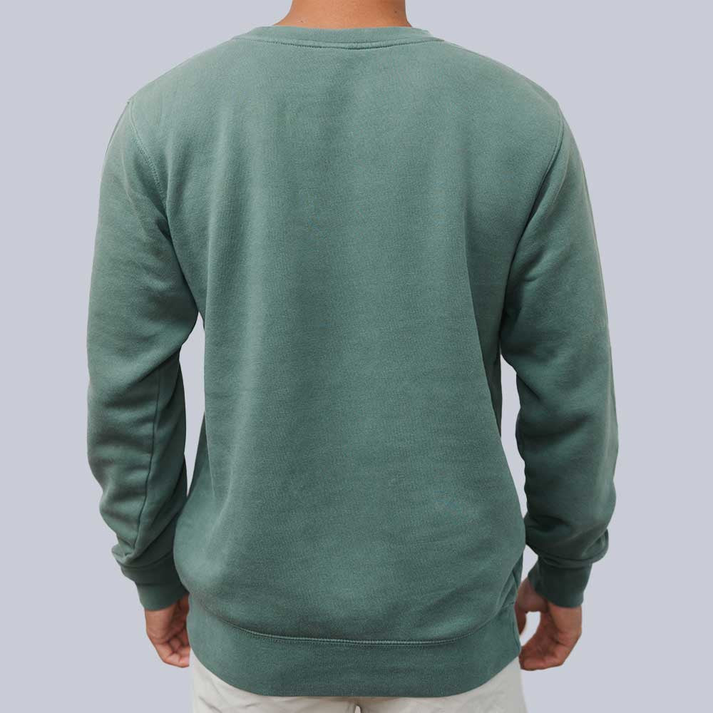 Heritage Pickle-ball Embroidered Cursive Crew Neck Sweatshirt | Pickleball Sports