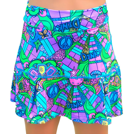 Pickleball Bella Groovy Drop Pleat Skort | Pickleball Sports