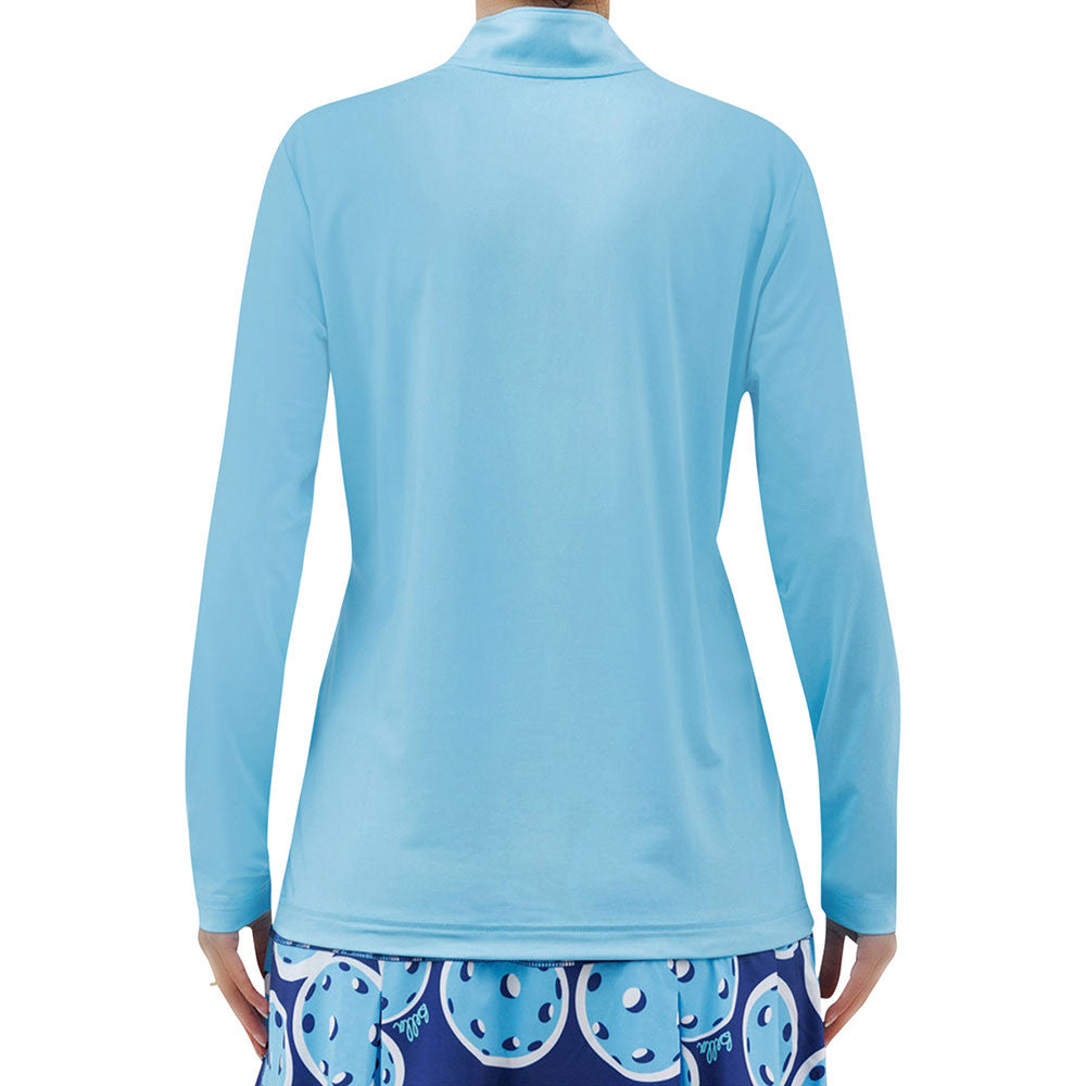 Pickleball Bella Quarter Zip Long Sleeve Shirt | Pickleball Sports