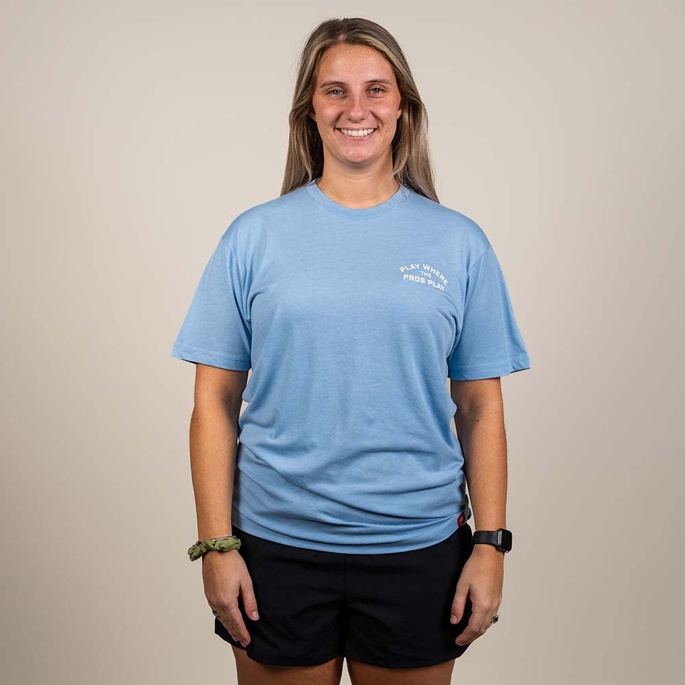 PPa 'Where Pros Play' Comfy T-Shirt - Unisex | Pickleball Sports