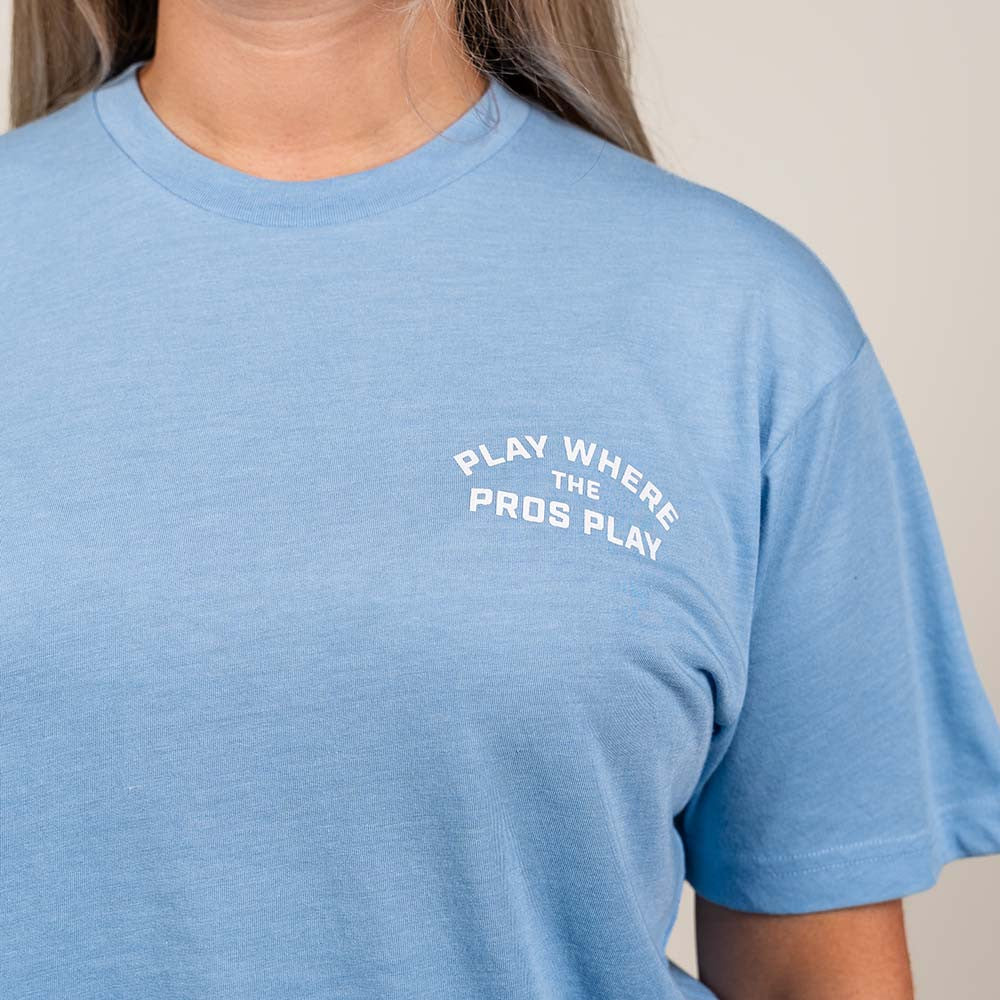 PPa 'Where Pros Play' Comfy T-Shirt - Unisex | Pickleball Sports