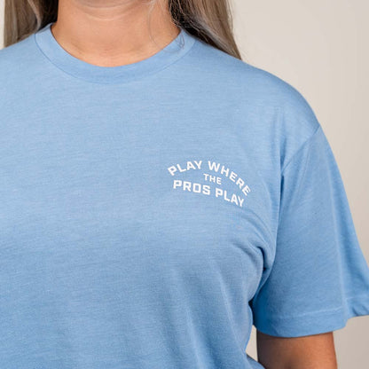 PPa 'Where Pros Play' Comfy T-Shirt - Unisex | Pickleball Sports