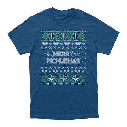 Wallflower Merry Xmas Fairisle T-Shirt - Unisex | Pickleball Sports