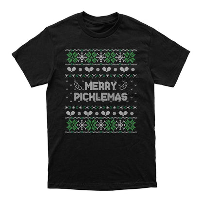 Wallflower Merry Xmas Fairisle T-Shirt - Unisex | Pickleball Sports