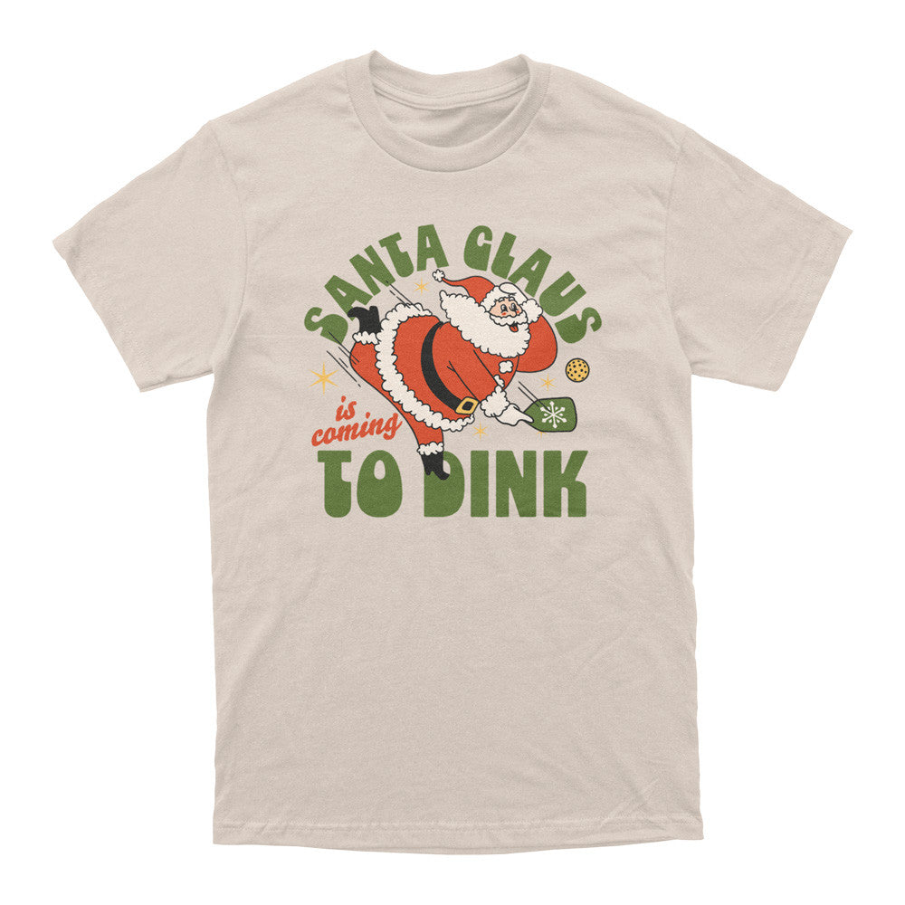 Wallflower Santa Clause Dink T-Shirt - Unisex | Pickleball Sports