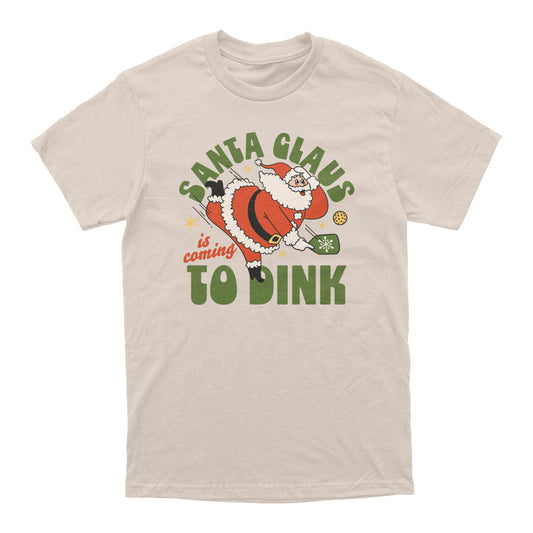 Wallflower Santa Clause Dink T-Shirt - Unisex | Pickleball Sports