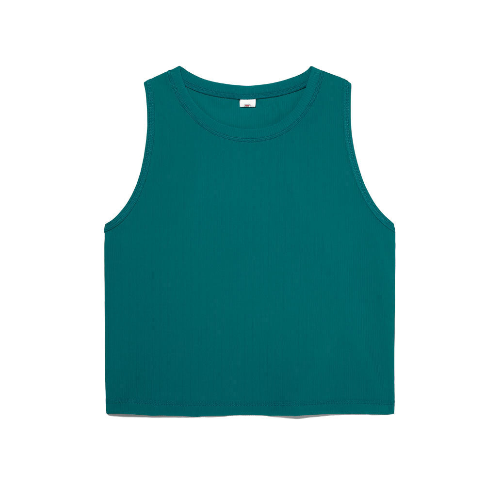 FILA FI-LUX Ribbed Crop Top | Pickleball Sports